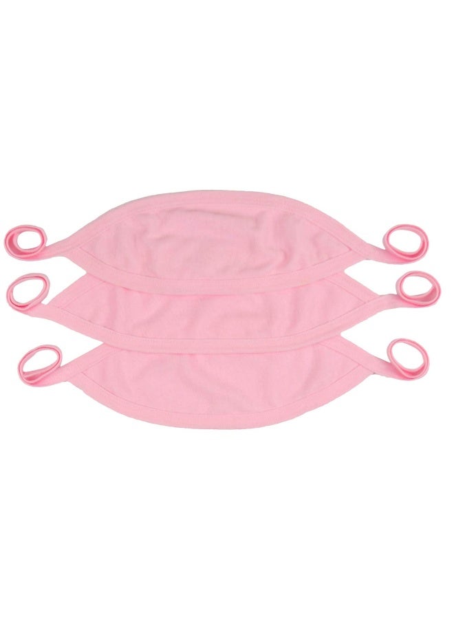 ToBeInStyle Babies' 3 Pack Comfortable Newborn Baby Belly Binder - Pink - One Size - Image 2